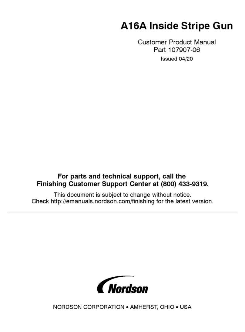 Nordson A16A Customer product manual