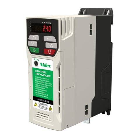 Unidrive M200 quick start guide Unidrive M200 quick start guide