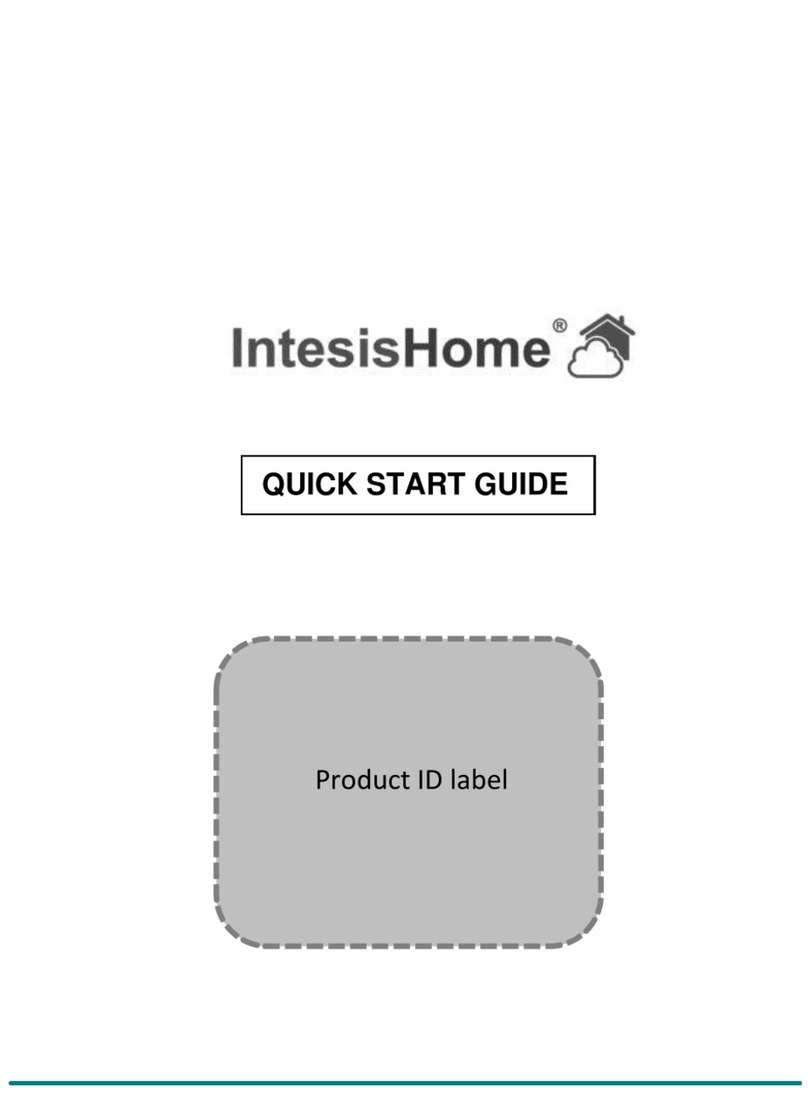 IntesisHome PA-AC-WIFI-1 User manual