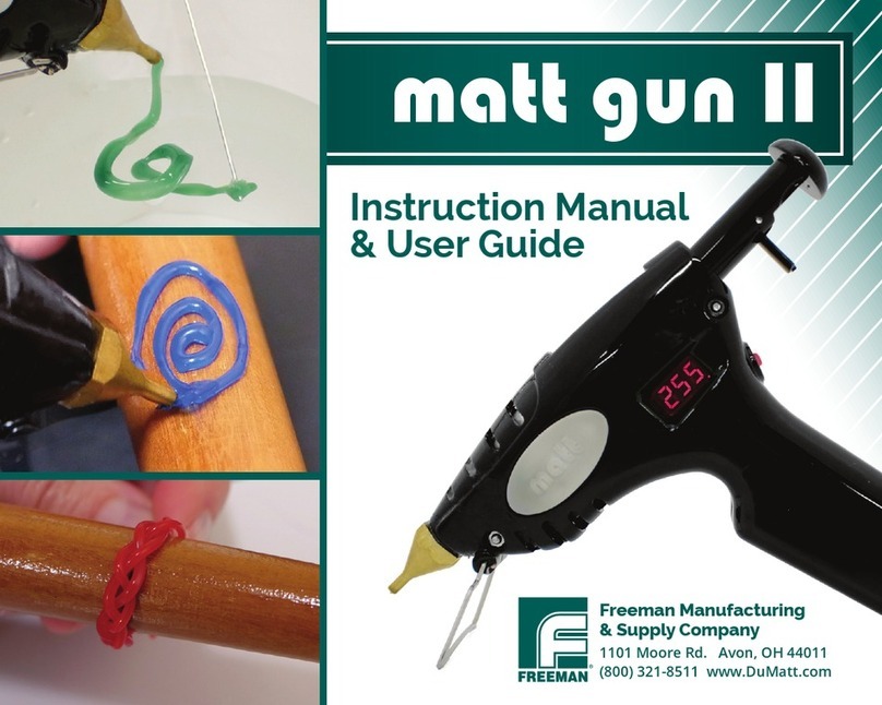 Freeman Matt Gun II Instruction manual & user guide