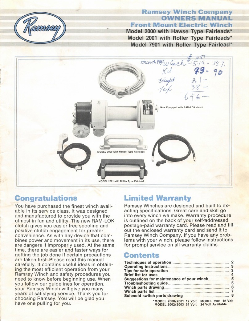 Ramsey Electronics 2000 owner's manual