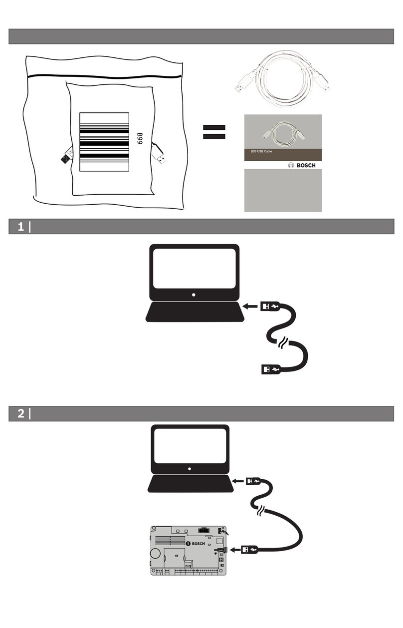 Bosch B99 installation manual