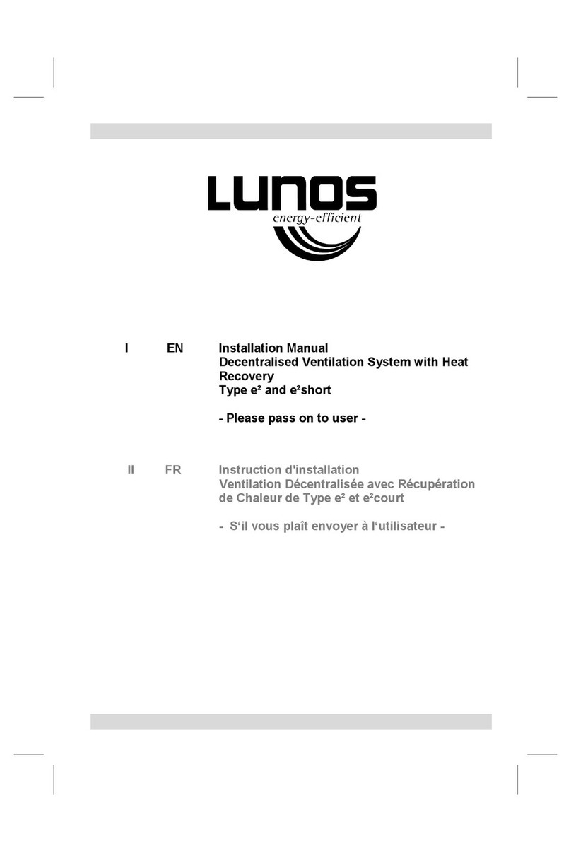 Lunos e2 mini installation manual