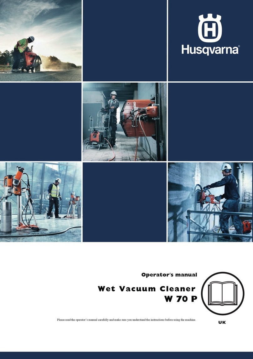 Husqvarna W 70 P Operator's manual