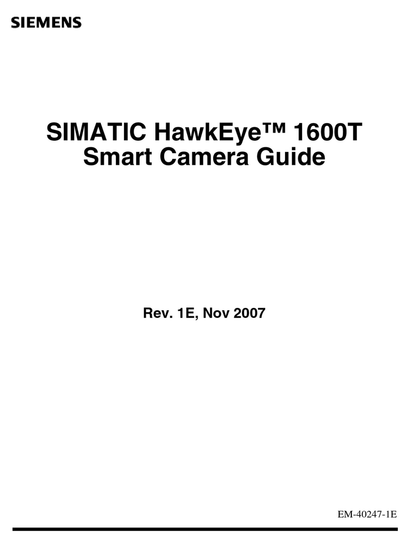 Siemens SIMATIC HawkEye 1600T Series User manual