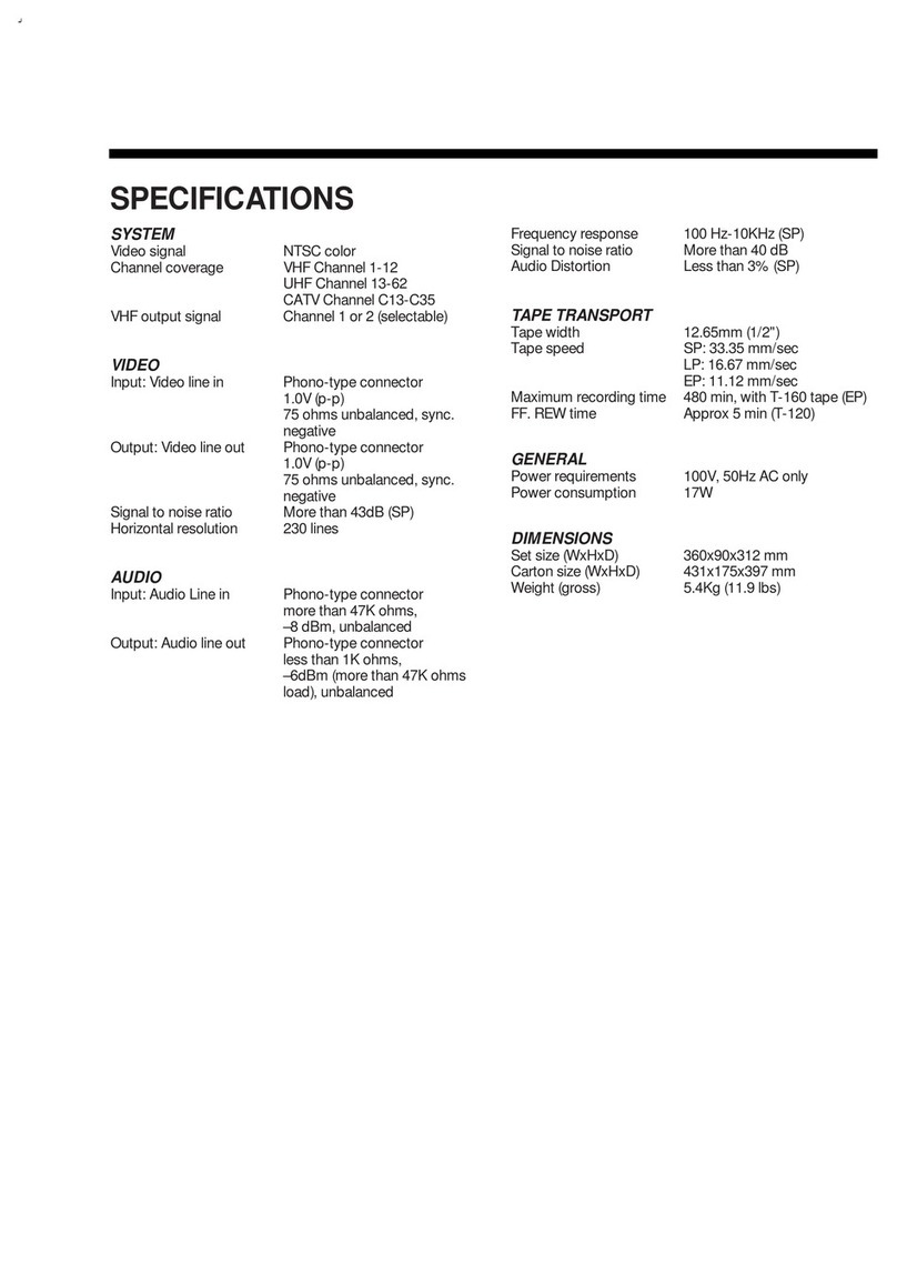 Daewoo DV-F24J User manual