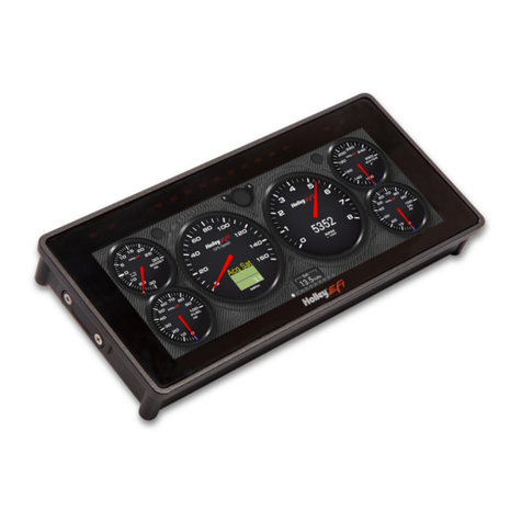Holley EFI 6.86" Pro Dash User manual