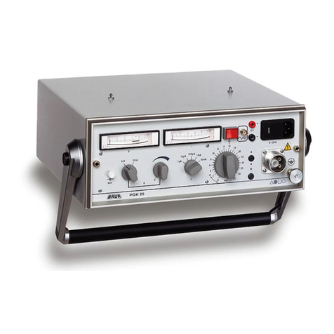Baur PGK 25 User manual