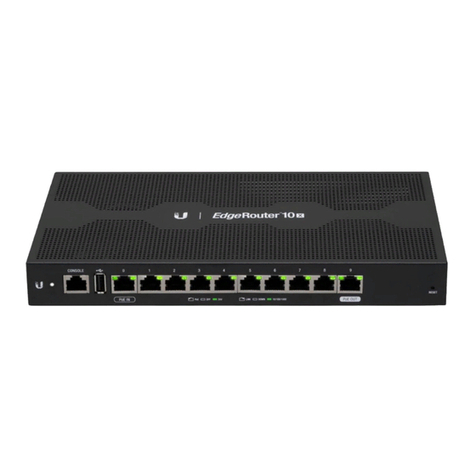 Ubiquiti EdgeRouter ER-10X User manual