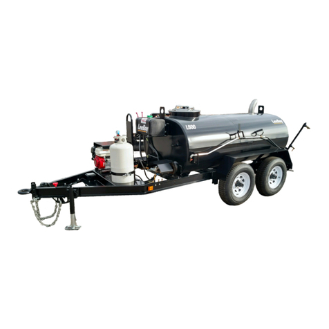 LeeBoy L600 Operation, service and parts manual