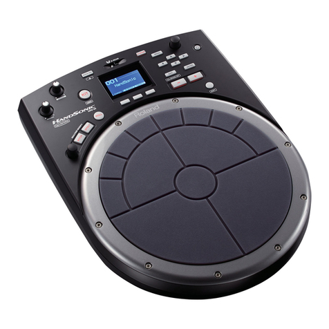Roland HandSonic HPD-20 User manual