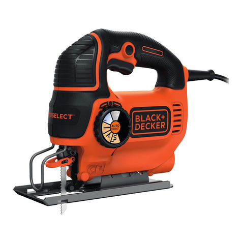 BLACK DECKER KS801SE User manual