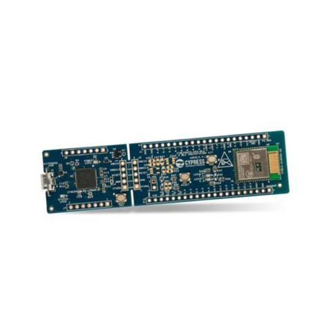 Cypress PSoC CY8CPROTO-063-BLE quick start guide