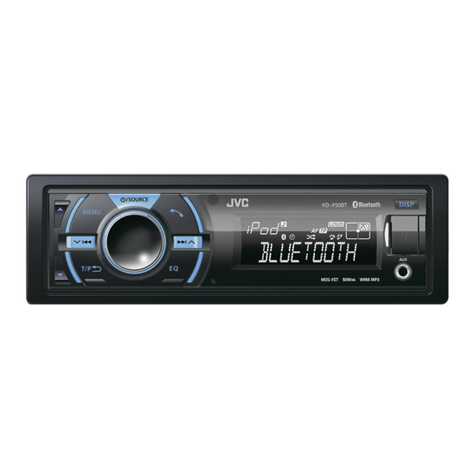 JVC KD-X50BT Guide