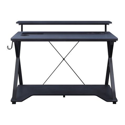 OSP furniture DESIGNlab Checkpoint Ghost Battlestation Gaming Desk... User manual OSP furniture DESIGNlab Checkpoint Ghost Battlestation Gaming Desk... User manual