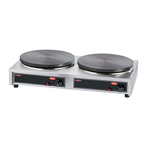 Hatco Krampouz KCMG Series Installation and operating manual