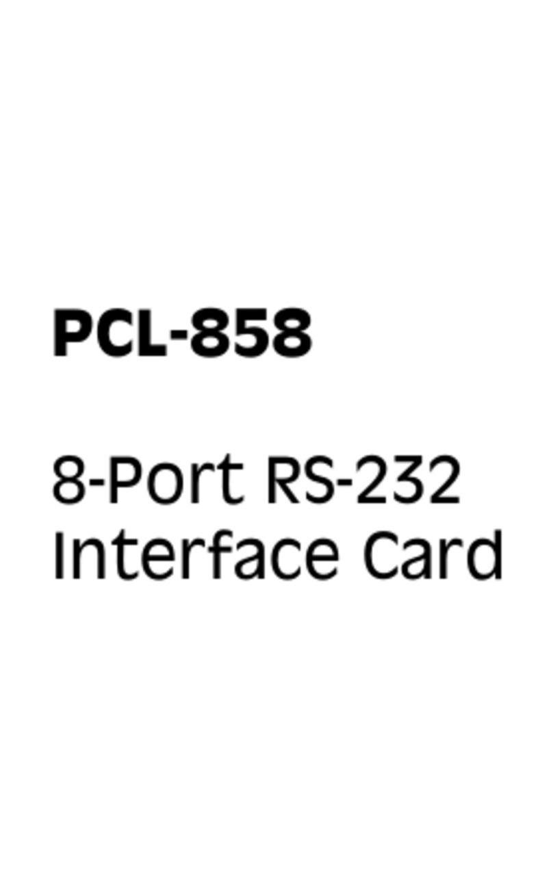 Advantech PCL-858 user manual