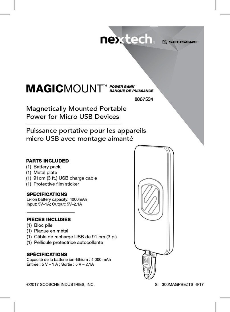 Scosche Nexxtech MAGICMOUNT quick start guide