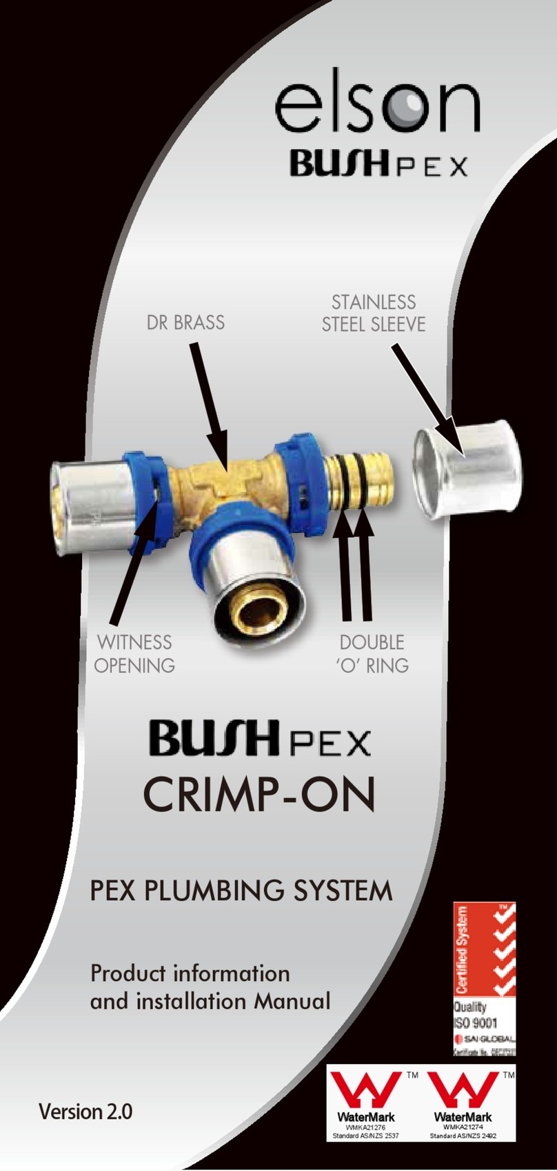 Elson BUSHPEX Product information and installation manual