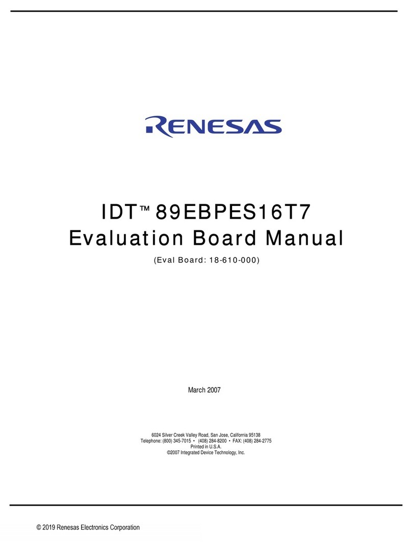 Renesas IDT 89EBPES16T7 manual