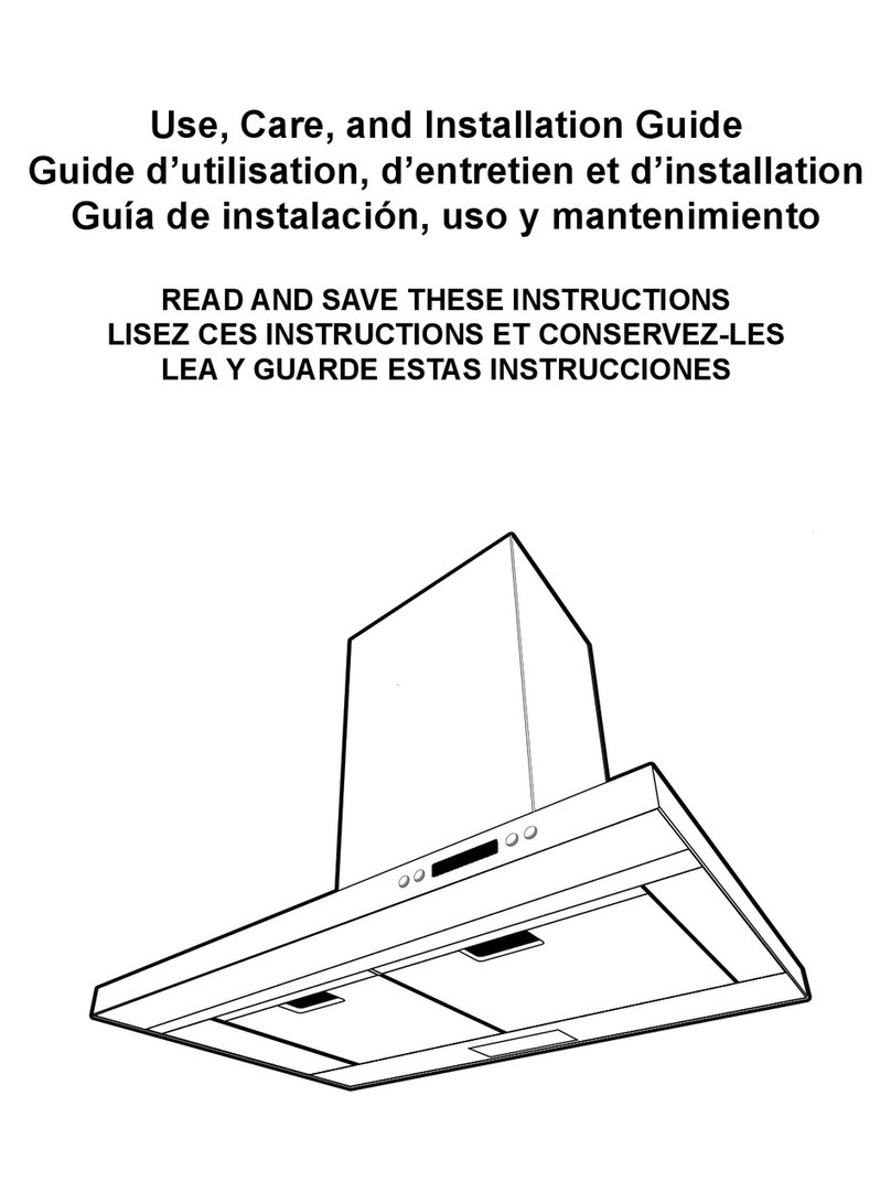 ELICA ETB436SS Installation guide