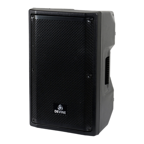 Devine Artis MKII Series User manual Devine Artis MKII Series User manual