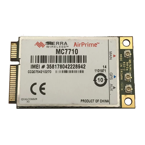 Sierra Wireless AirPrime MC7710 User manual