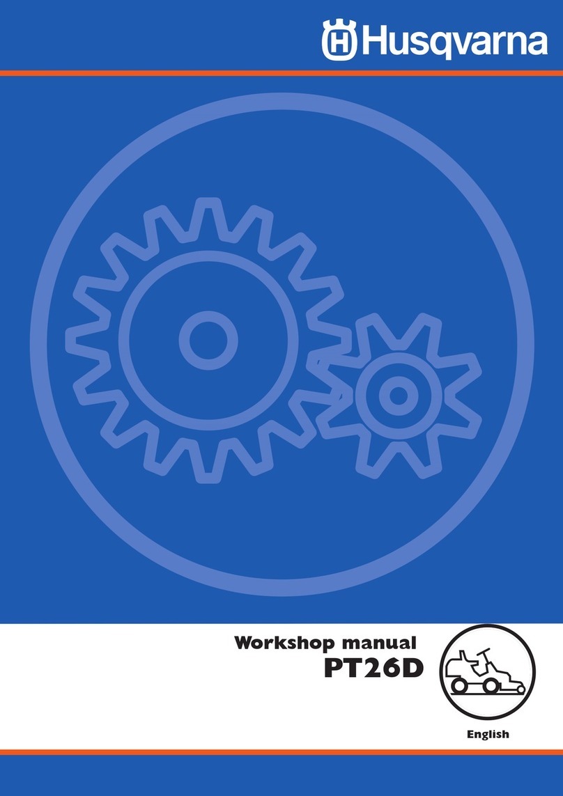 Husqvarna PT 26D Workshop manual