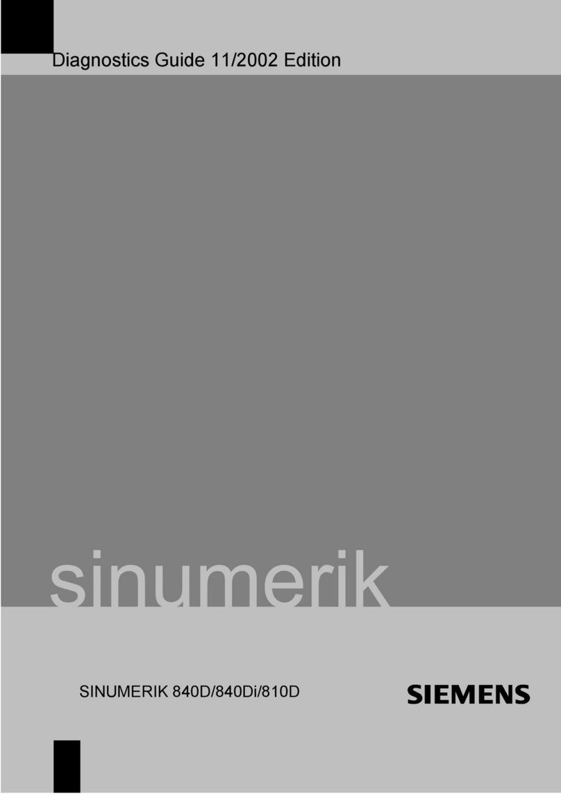 Siemens SINUMERIK 840D Setup guide