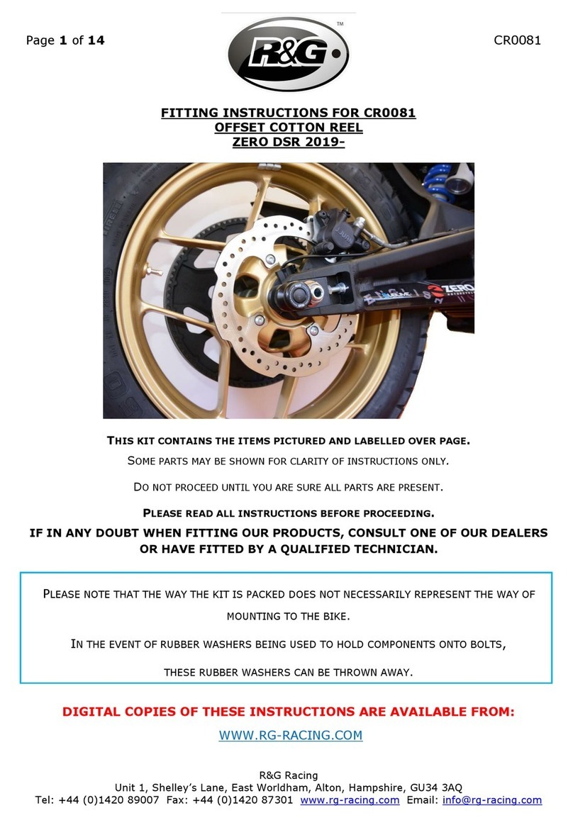 R&G CR0081 User manual