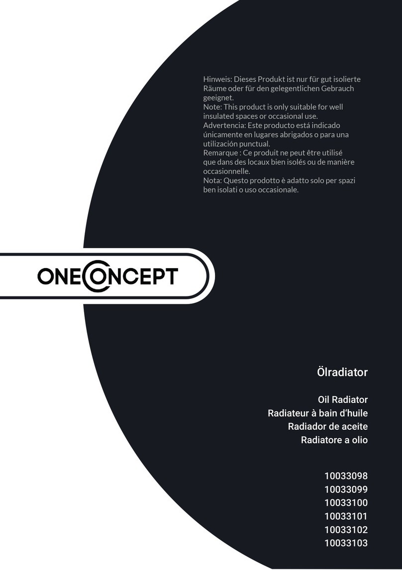oneConcept 10033098 manual