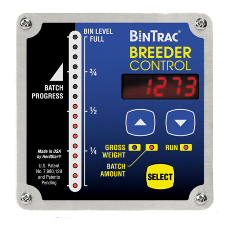 herdstar BinTrac Breeder Control User manual