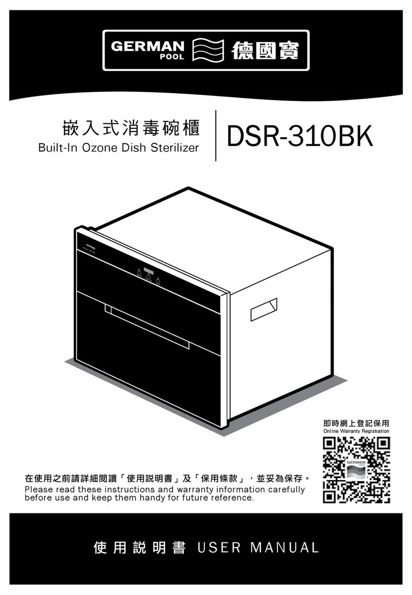 German pool DSR-310BK user manual German pool DSR-310BK user manual