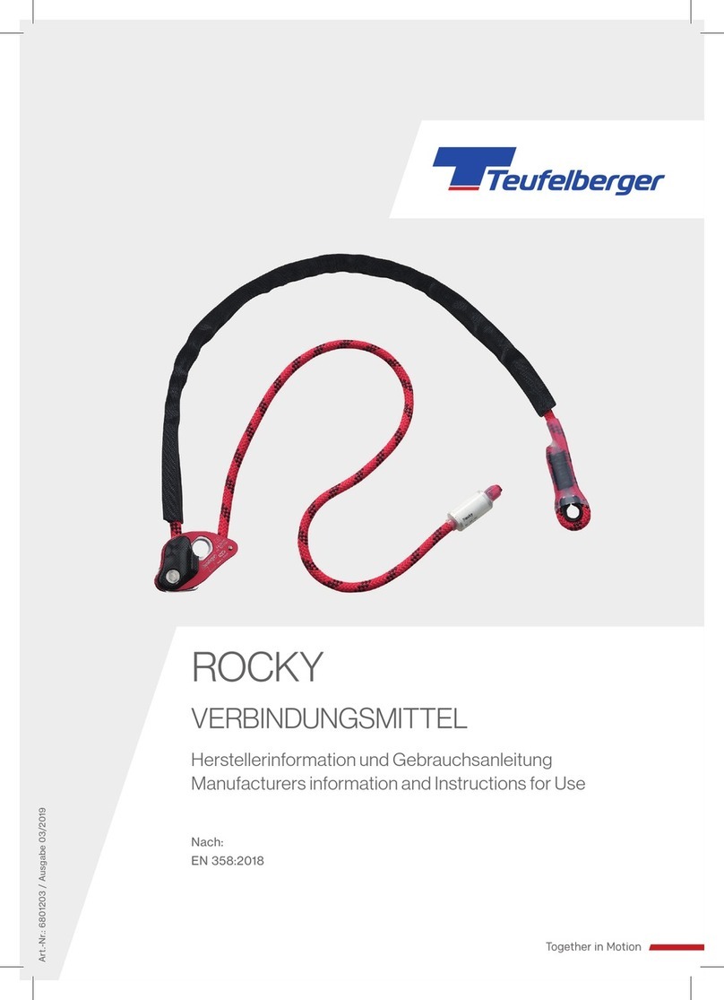 TEUFELBERGER ROCKY Manufacturer's information and instructions for use