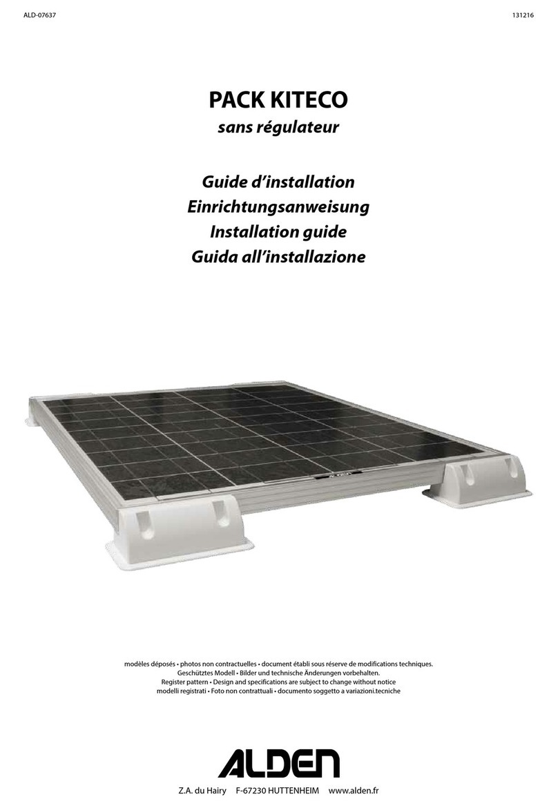 ALDEN PACK KITECO installation guide ALDEN PACK KITECO installation guide
