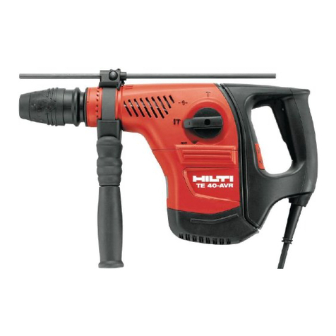 Hilti TE 40 User manual