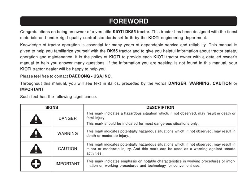 Kioti DK55 manual
