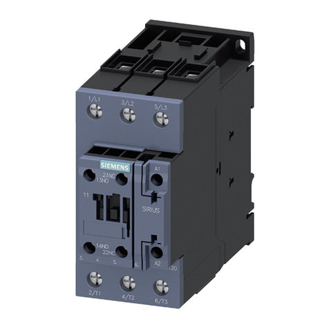 Siemens SIRIUS 3RT2.1 Series User manual