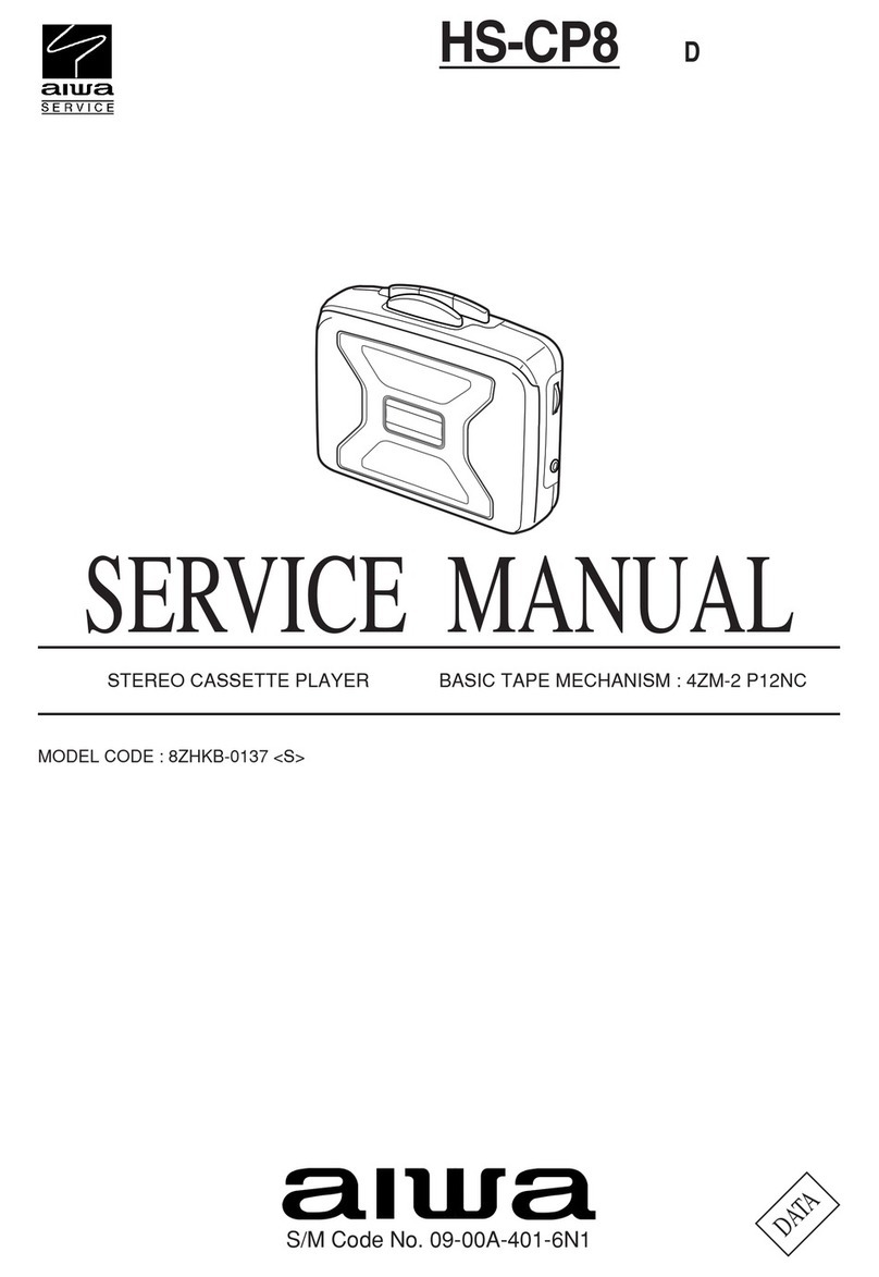 Aiwa HS-CP8 User manual