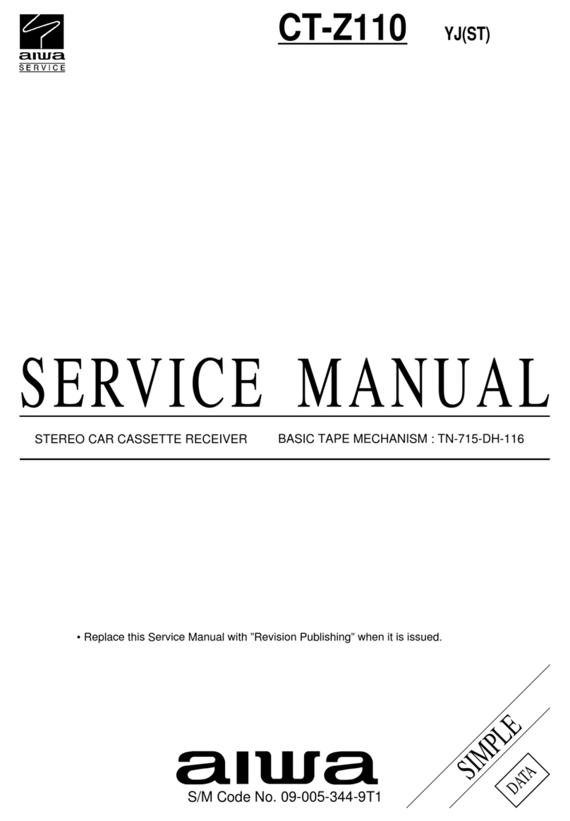 Aiwa FR-A200 User manual