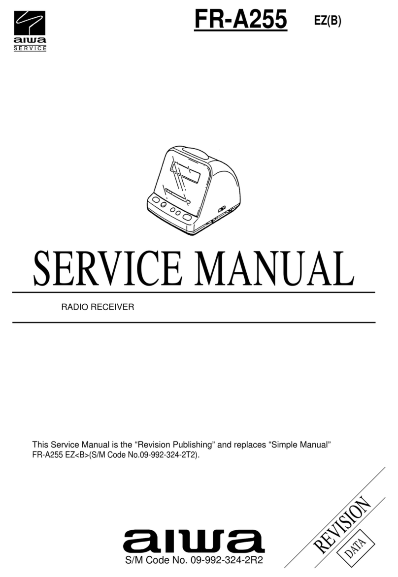 Aiwa FR-A255 User manual