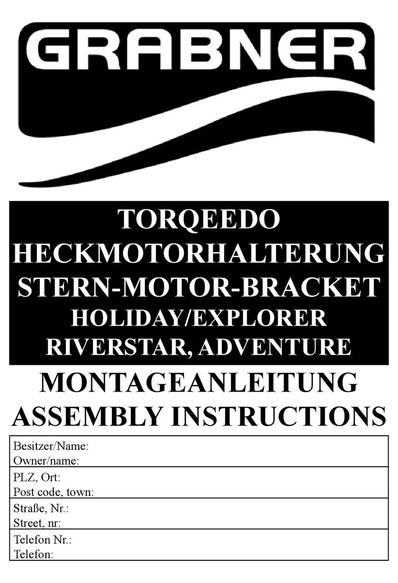 grabner TORQEEDO Assembly instructions