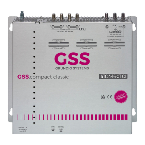 GSS compact STC 4-16 CT lite User manual