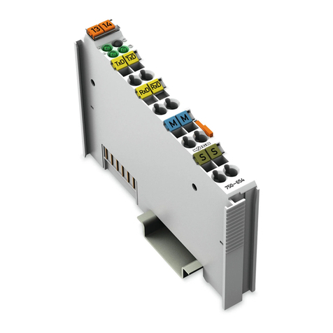 WAGO 750-654 User manual