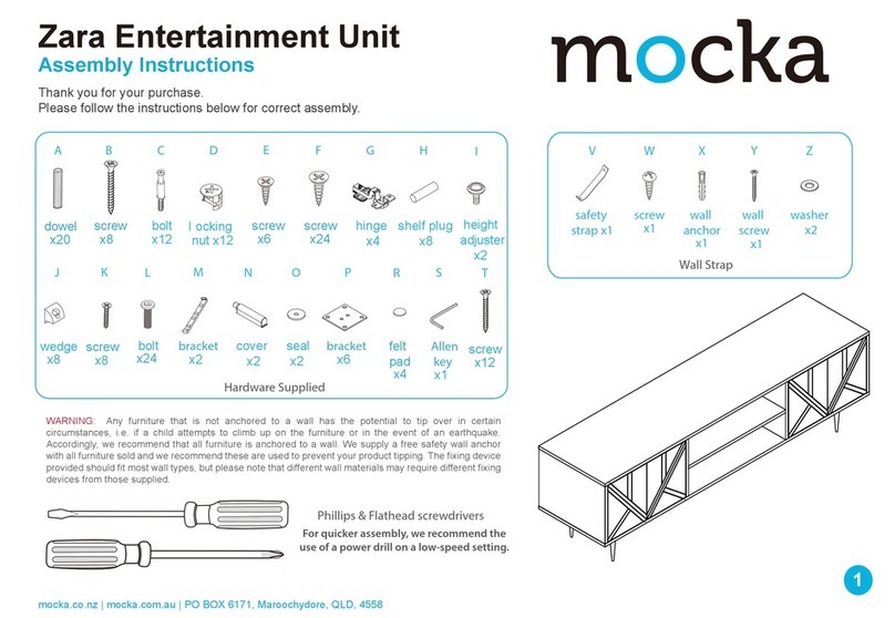 Mocka Zara User manual