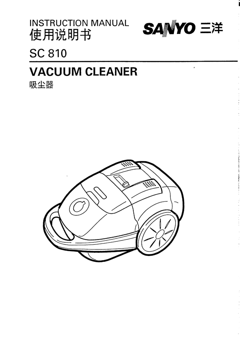 Sanyo SC 810 User manual