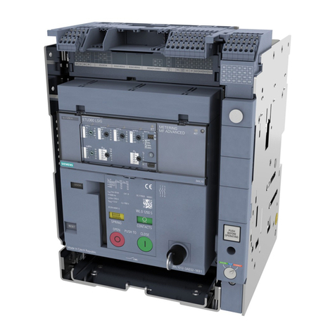 Siemens SENTRON 3WL10 manual