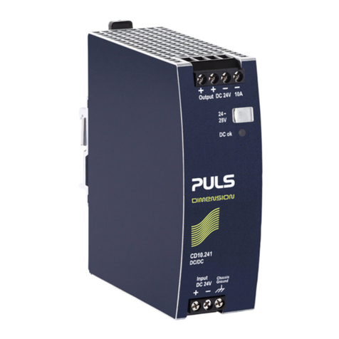 Puls Dimension CD Series manual