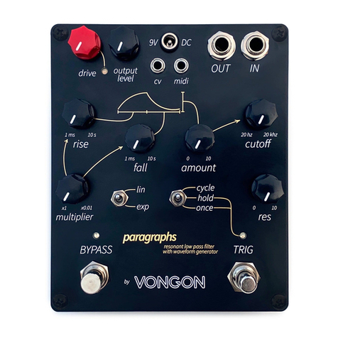 Vongon Paragraphs user manual