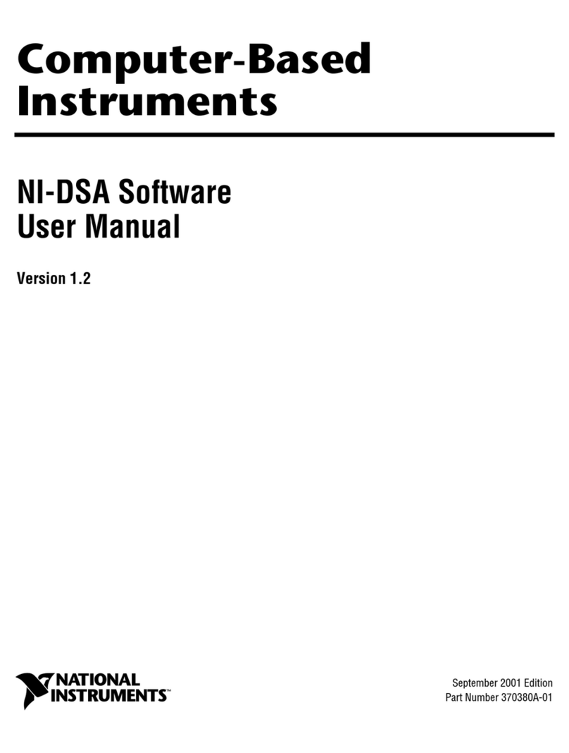 National Instruments 4551 User manual National Instruments 4551 User manual